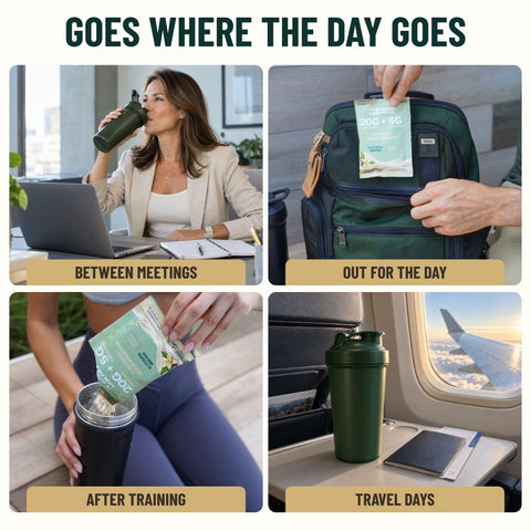 Vegan Protein Travel Packets 2-in-1 Protein + Creatine