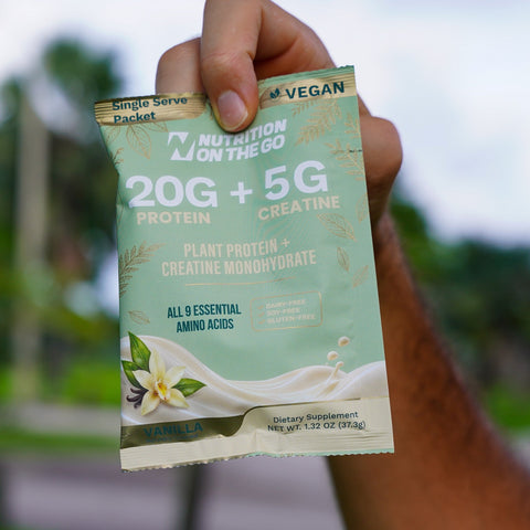 Vegan Protein Travel Packets 2-in-1 Protein + Creatine
