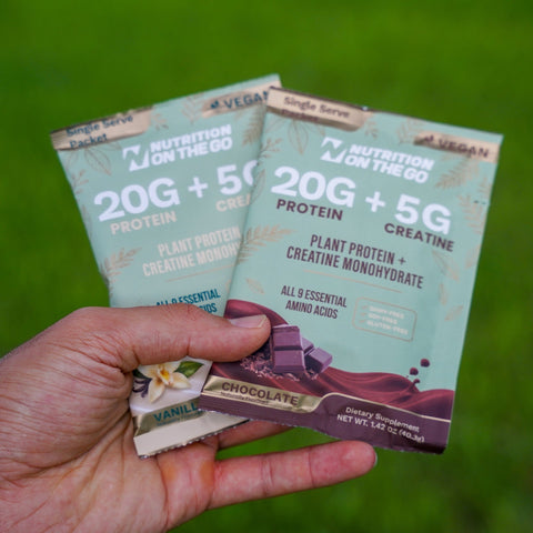 Vegan Protein Travel Packets 2-in-1 Protein + Creatine