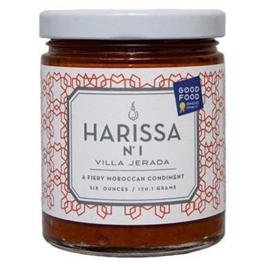 Harissa No. 1 Moroccan-Style Hot Sauce 6OZ Villa Jerada