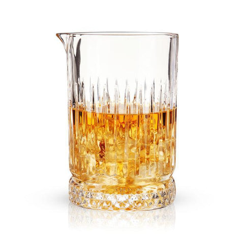 Crystal Mixing Glass 17oz Professional-Grade Mixing Glass Viski