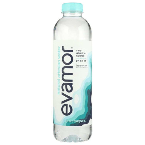 Natural Alkaline Spring Water 70oz Bottle EVAMOR