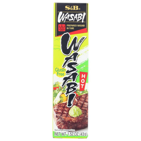 Wasabi Tube Prepared 1.52 oz S & B