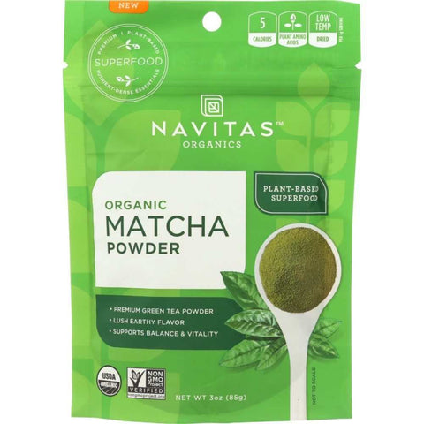 Organic Matcha Powder Premium Grade Tea NAVITAS