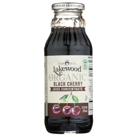 Organic Black Cherry Juice Concentrate 12.5 oz LAKEWOOD