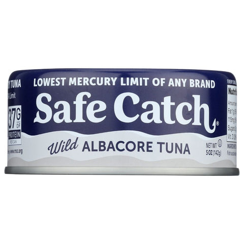 Wild Albacore Tuna Low Mercury 5 oz Safe Catch