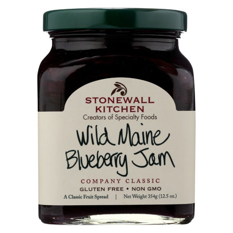 Wild Maine Blueberry Jam 12.5 oz Stonewall Kitchen