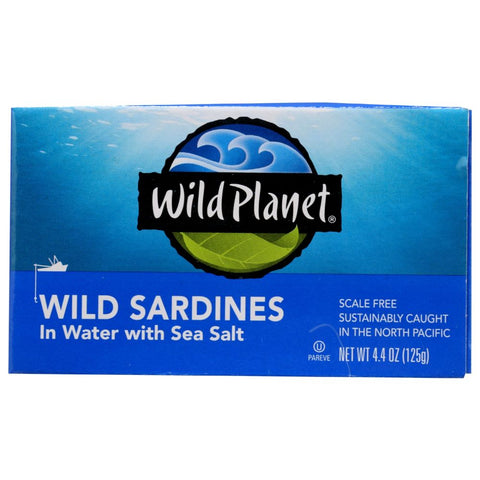 Wild Sardines In Water 4.4 oz Wild Planet