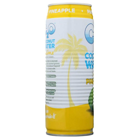 Natural Pineapple Hydration Coconut Water Beverage 17.5 fl oz C20
