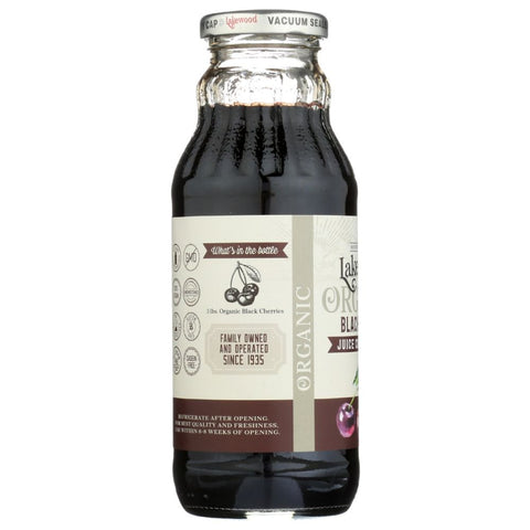 Organic Black Cherry Juice Concentrate 12.5 oz LAKEWOOD