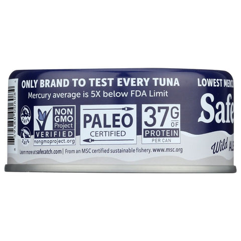 Wild Albacore Tuna Low Mercury 5 oz Safe Catch