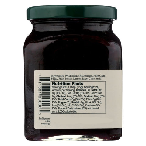 Wild Maine Blueberry Jam 12.5 oz Stonewall Kitchen