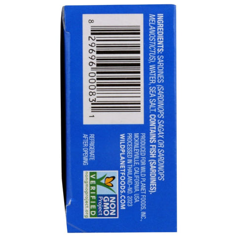 Wild Sardines In Water 4.4 oz Wild Planet
