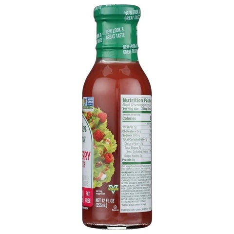 Raspberry Vinaigrette Zero Calorie Dressing 12 fl oz Walden Farms