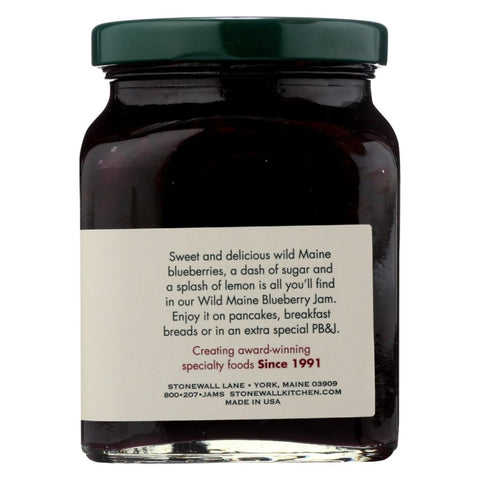 Wild Maine Blueberry Jam 12.5 oz Stonewall Kitchen