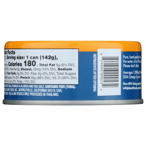 Albacore Wild Tuna 5 oz Canned Tuna Wild Planet