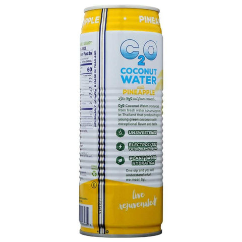 Natural Pineapple Hydration Coconut Water Beverage 17.5 fl oz C20