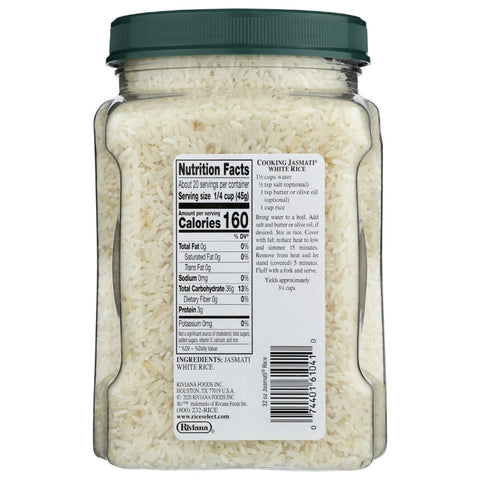 Jasmati White Long Grain Rice 32 oz RiceSelect