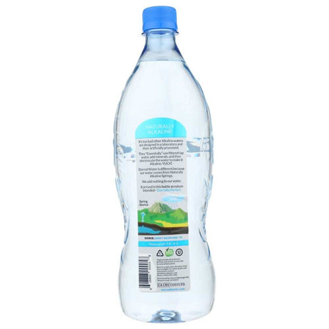 Naturally Alkaline High pH Spring Water 1 lt Eternal