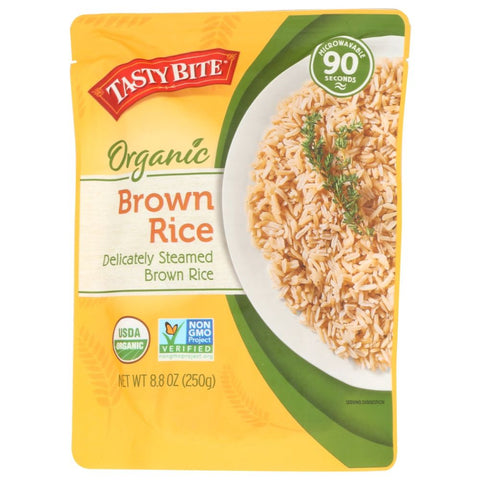 Organic Brown Rice Fully Cooked 8.8 oz TASTY BITE