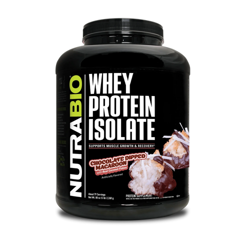 Nutrabio Whey Protein Isolate -5 Lbs