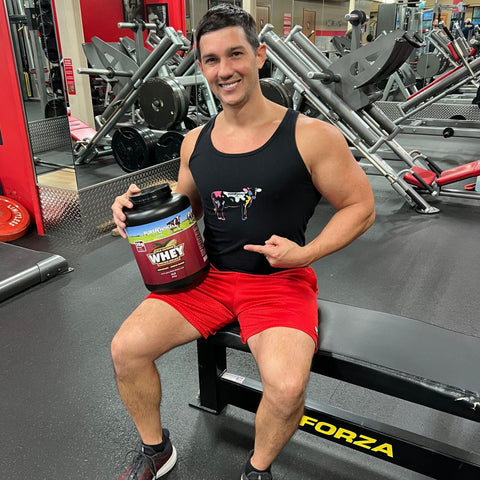 Whey Protein Isolate Chocolate 28g Protein per Serving Pure Choice Farms