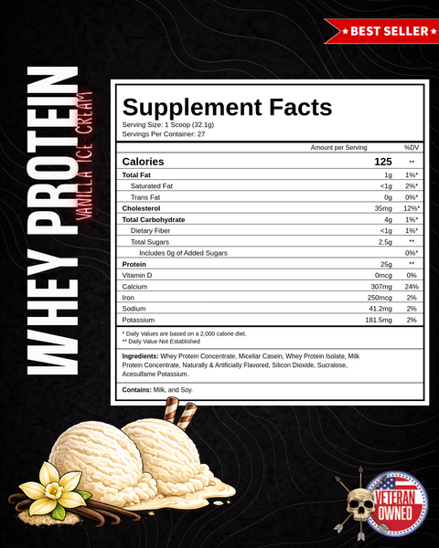 Whey Protein Post Workout Supplement Alpha Country Training + Nutrition