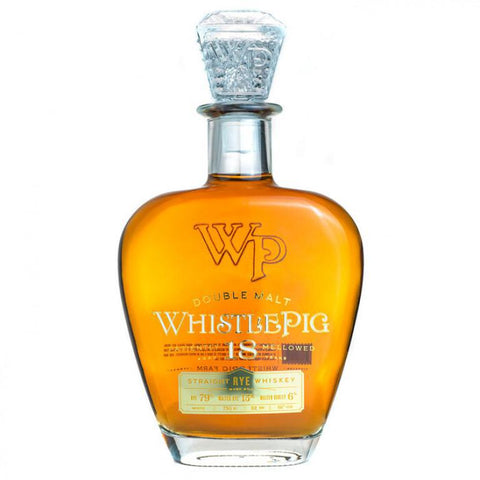 WhistlePig Double Malt 18-Year Straight Rye Whiskey 750ML