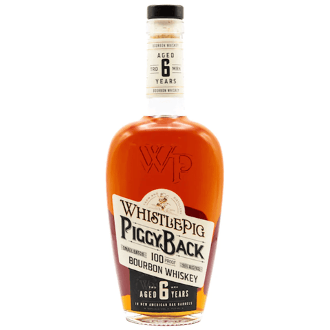 PiggyBack 6yr Bourbon 750ML WhistlePig