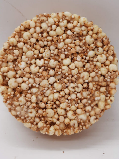 White Chocolate Puffed Ancient Grains Alegria Bites Organic