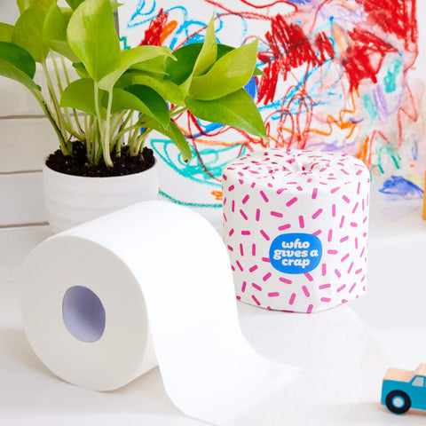 100% Recycled 3-ply Toilet Paper Who Gives A Crap