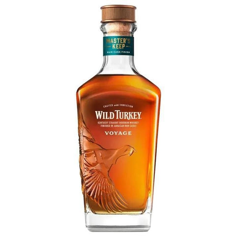 Master's Keep Voyage Bourbon Finished in Jamaican Rum Casks Kentucky Straight Bourbon Whiskey Wild Turkey