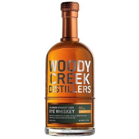Colorado Straight Rye Whiskey 750ML Woody Creek Distillers