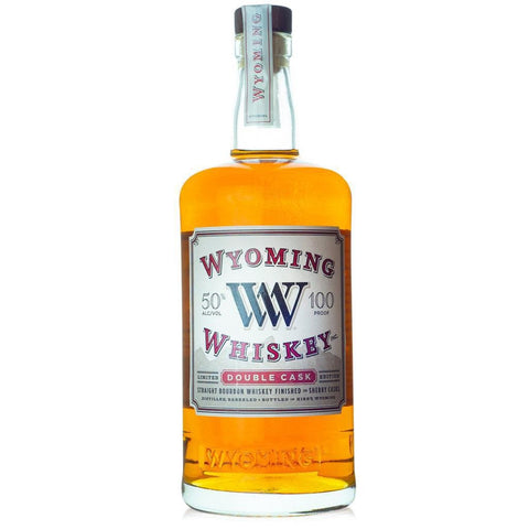 Double Cask Wheated Bourbon 750ML Wyoming Whiskey