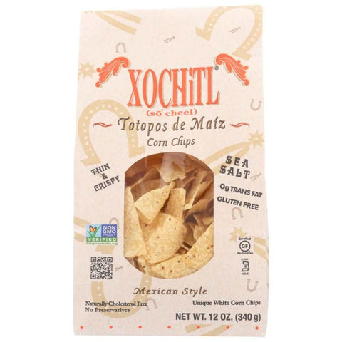 Salted Corn Chips Crispy Tortilla Chips XOCHITL