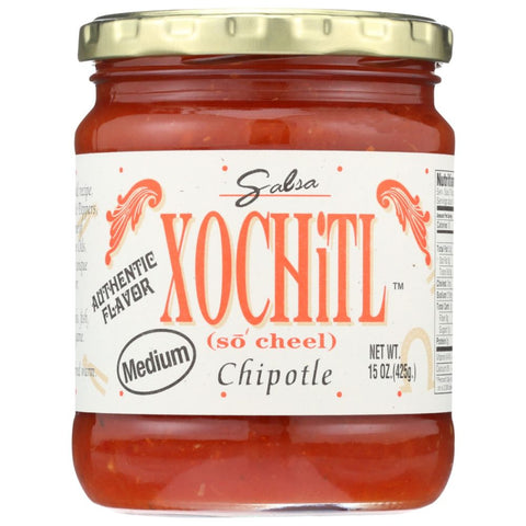 Chipotle Salsa Medium 15 oz XOCHITL