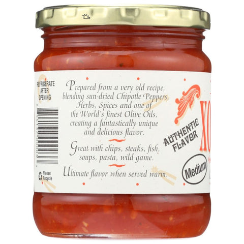 Chipotle Salsa Medium 15 oz XOCHITL