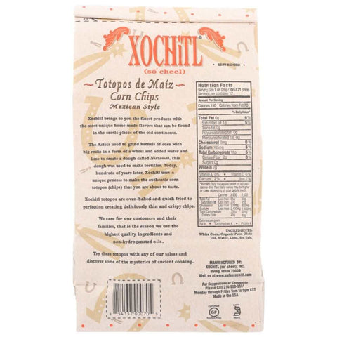 Salted Corn Chips Crispy Tortilla Chips XOCHITL