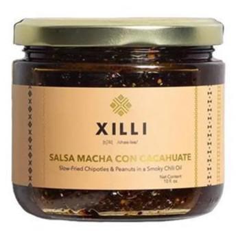 Salsa Macha Con Cacahuates 10OZ Chili Oil XILLI