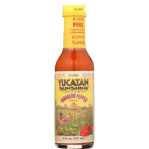 Yucatan Sunshine Habanero Sauce 5 oz TRY ME