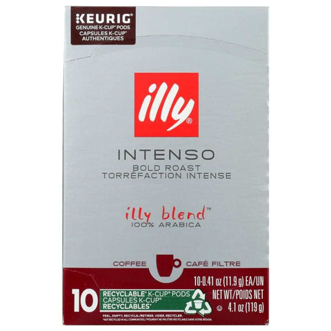 ILLyCaffe Intenso Dark Roast K-Cup Pods Bold Coffee 10 pcs