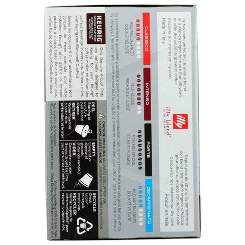 ILLyCaffe Intenso Dark Roast K-Cup Pods Bold Coffee 10 pcs