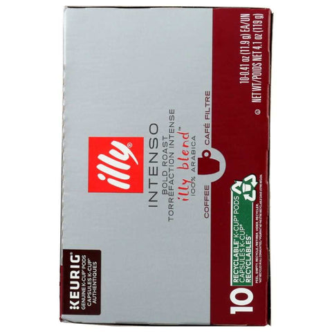 ILLyCaffe Intenso Dark Roast K-Cup Pods Bold Coffee 10 pcs