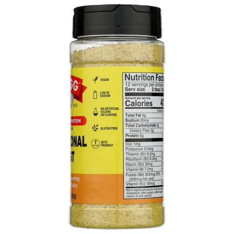Nutritional Yeast Seasoning 4.5 oz Supplement BRAGG