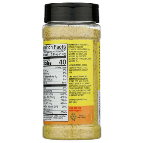 Nutritional Yeast Seasoning 4.5 oz Supplement BRAGG