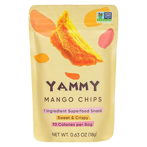 Dried Mango Chips 0.63OZ Snack Yammy