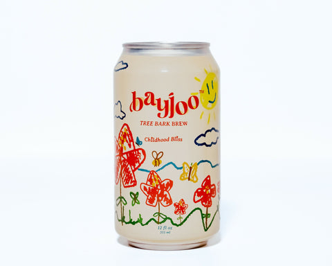 Bayjoo Mauby Bark Brew Can 12 Cans Case Childhood Bliss