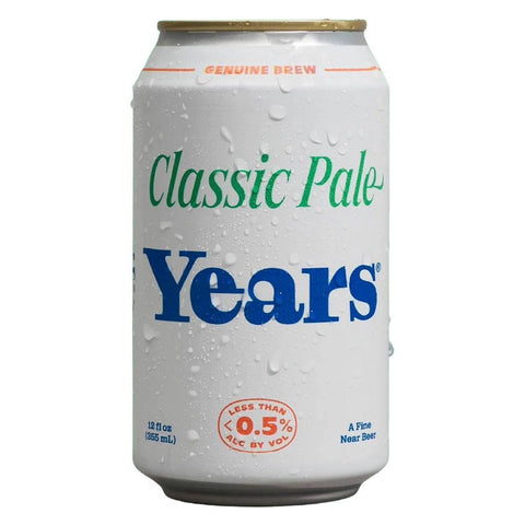 Classic Pale Non-Alcoholic Pale Ale Beer 12OZ Years Beer