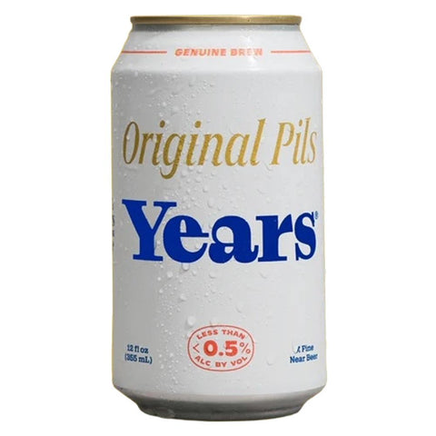 Non-Alcoholic Original Pilsner Lager Beer Years Beer