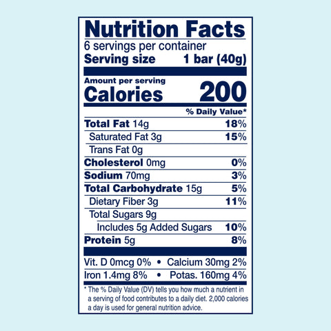 Apple Cinnamon Crisp Snack Bar Pack 6 Packs YES BAR®